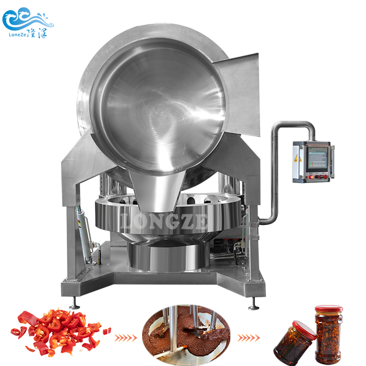 automatic Cooking Mixer Machine[UNK] Cooking Mixer Machine For Sale[UNK] Chili Sauce Cooking Mixer Machine