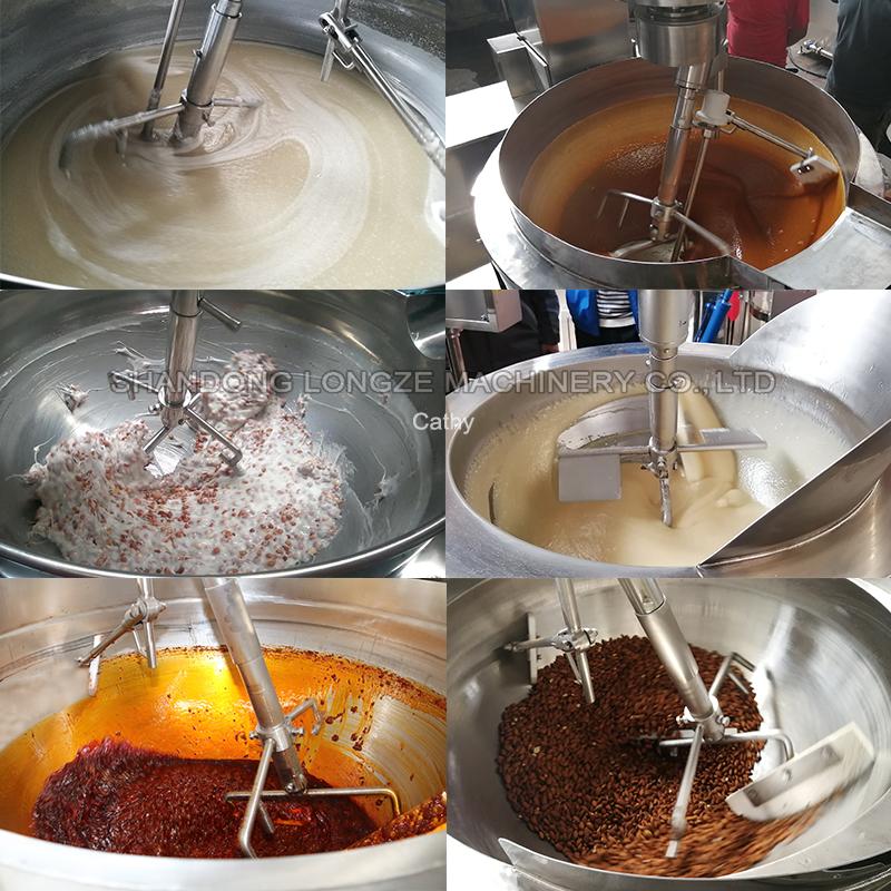 automatic Cooking Mixer Machine[UNK] Cooking Mixer Machine For Sale[UNK] Chili Sauce Cooking Mixer Machine