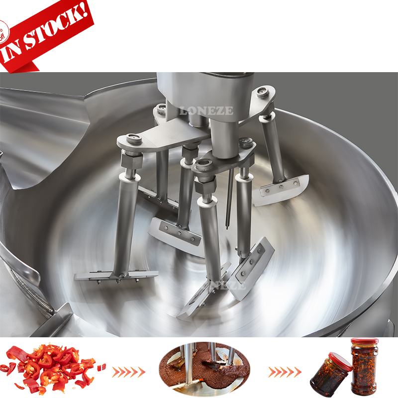 chili Sauce Mixer Machine[UNK] Caramel Sauce Mixer Machine[UNK] Automatic Cooking Mixer Machine