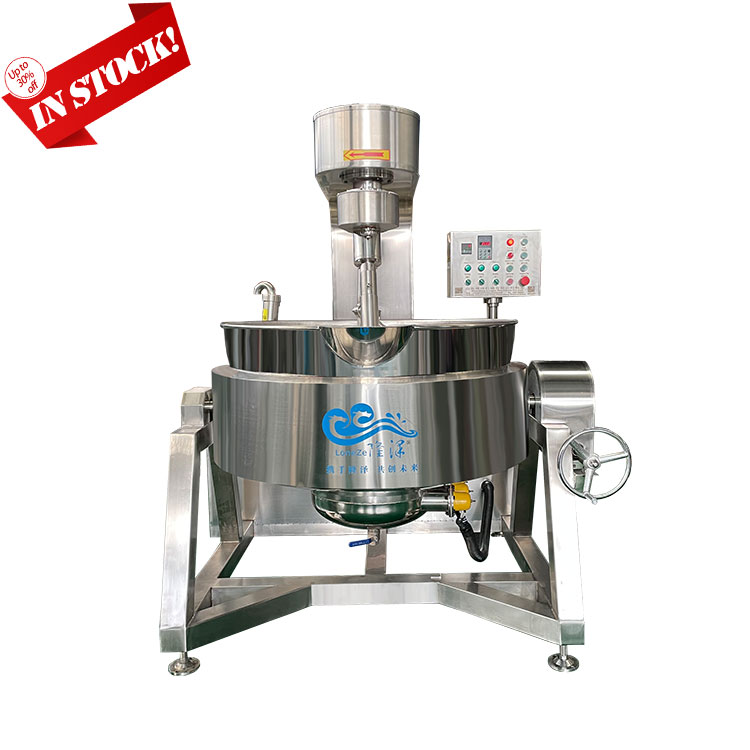 fruit Jam Cooking Mixer Machine[UNK]industrial Cooking Mixer Machine[UNK] Automatic Steam <jam Jam Cooking Mixer Machine