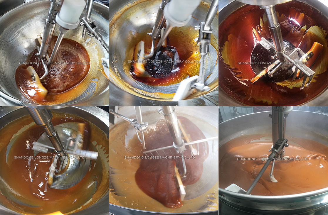 sweet Caramel Sauce Mixer Machine [UNK]caramel Sauce Cooking Machine[UNK]industrial Caramel Sauce Mixer Machine 