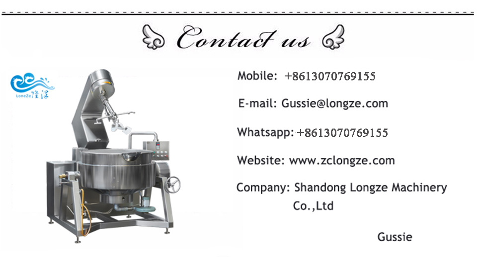 Bohnen Paste Kochmischer Maschine， Kommerzielle Kochmischer Maschine， Industrielle Bohnen Paste Kochmischer Maschine