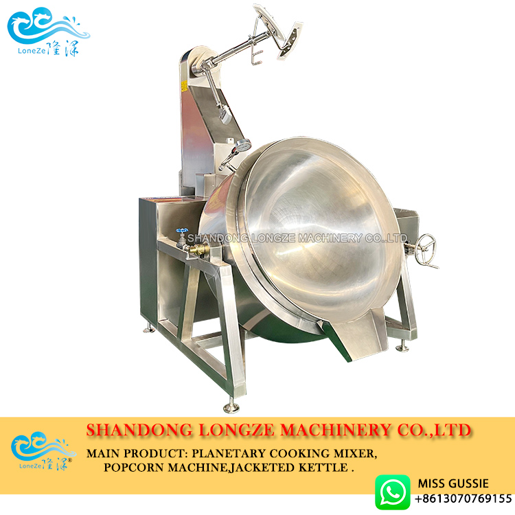 fillings Cooking Mixer Machine， Fillings Cooking Pot With Mixer， Fillings Making Machine