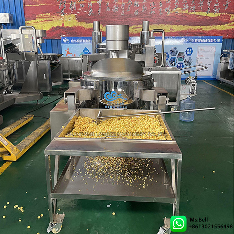 electric popcorn machine, popcorn making machine, automatic popcorn machine