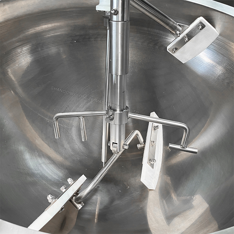 cooking pot with agitator,automatic cooking mixer,industrial cooking mixer machine