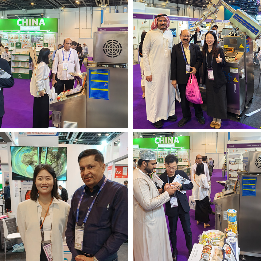 2024 Dubai Gulf Food Manufacturing Exhibition，Cooking Mixer，Cooking Pot with Mixer