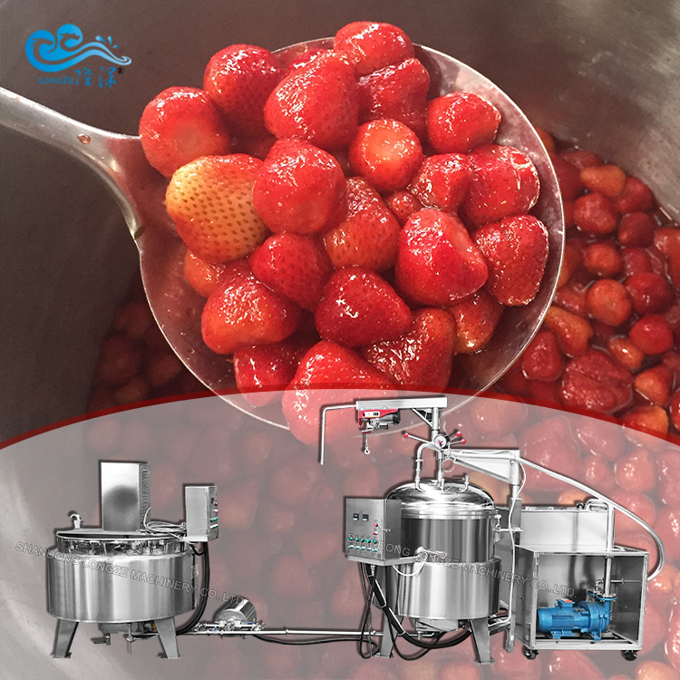 Vacuum Sugar Cooking Pot Machine,Multifunctional Candied Fruit Vacuum Sugar Soaking Equipment,Processed Fully Automatic Candied Fruit Making Machine 