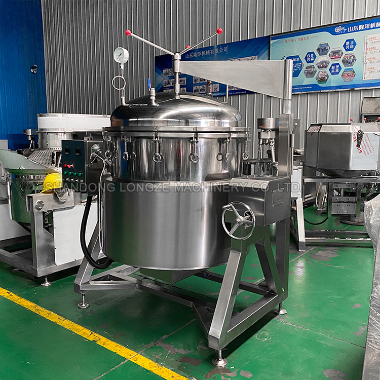 Industrial Commercial Electric Large High Pressure Cooker,Big capacity high pressure kettle vacuum cooking pot,Industrial pressure Cooking Pot Stainless Steel Steam Vacuum Jacketed Kettle