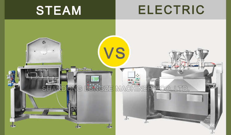 Steam Heating Horizontal Mixer,Horizontal Meat Mixer Machine,Horizontal Bean Paste Filling Cooking Mixer  Machine