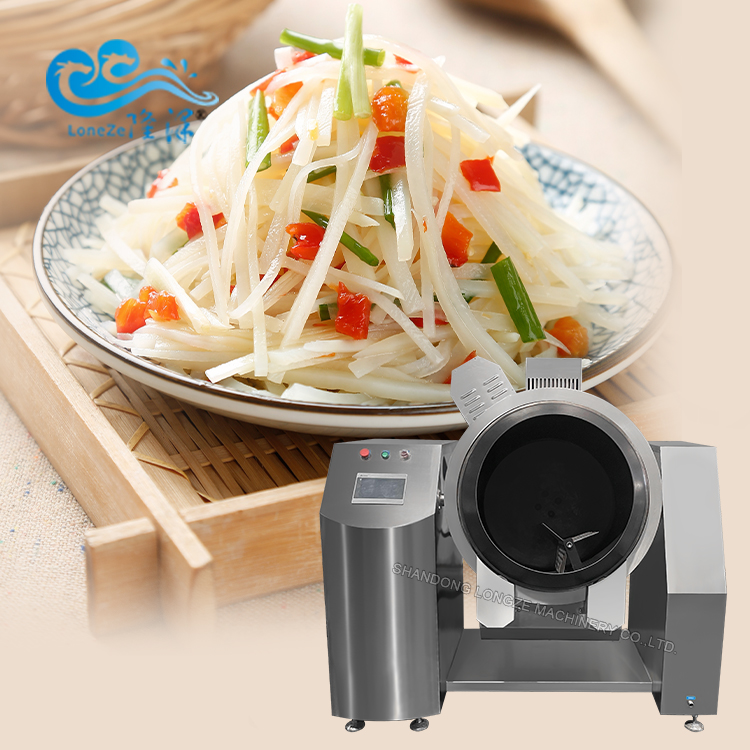 Automatic Stir Fry Cooking Rotating Robot Cooker,Large Capacity Commercial Cooking Stir Fry Machine,intelligent Rotary Stir Fry Machine