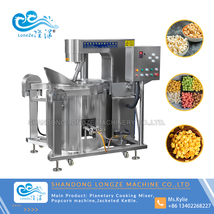 Commercial Electric Induction Popcorn Machine,Full Automatic Popcorn Making Machine,Industrial Automatic Popcorn Machine