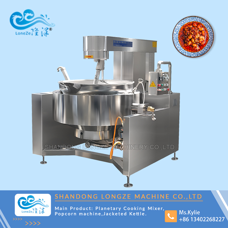 Electric Cooking Mixer Machine,Gas Cooking Pot With Mixer,cook kettle mixer