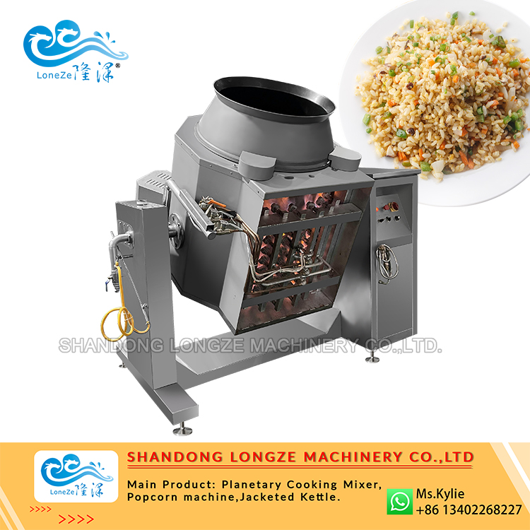 Robot Cooking Machine,Stir Fry Machines,Automatic Drum Stir Fry Machine