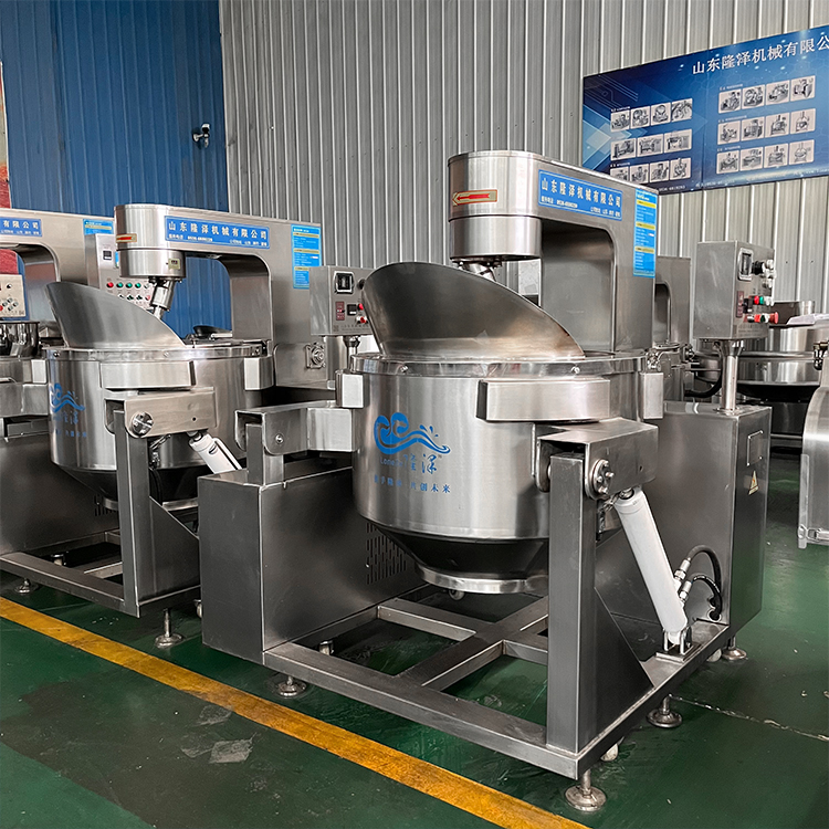 Electric Cooking Mixer Machine,Sauce Food Cooking Mixer Machine,Industrial Cooking Kettle with Mixer