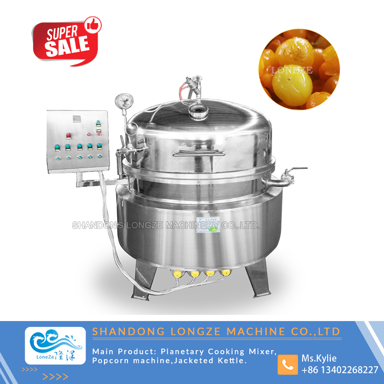 Candied Fruit Sugar Dipping Machine ,Vacuum Candied Cooking Pot,Vacuum Negative Pressure Sugar Infusion Cooking Pot