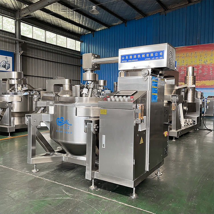 automatic cooking pot with agitator,industrial cooking mixer machine,electric cooking mixer machine