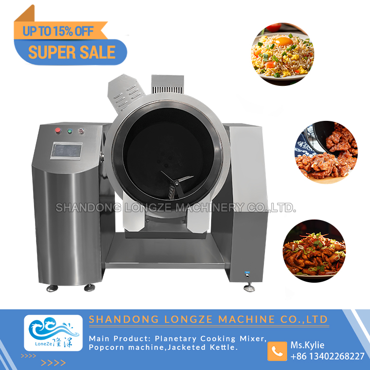 Drum Rotating Cooking Robot Machine,Automatic Stir Fry Cooking Rotating Robot Cooker,Stir Fry Cooking Robot Machine