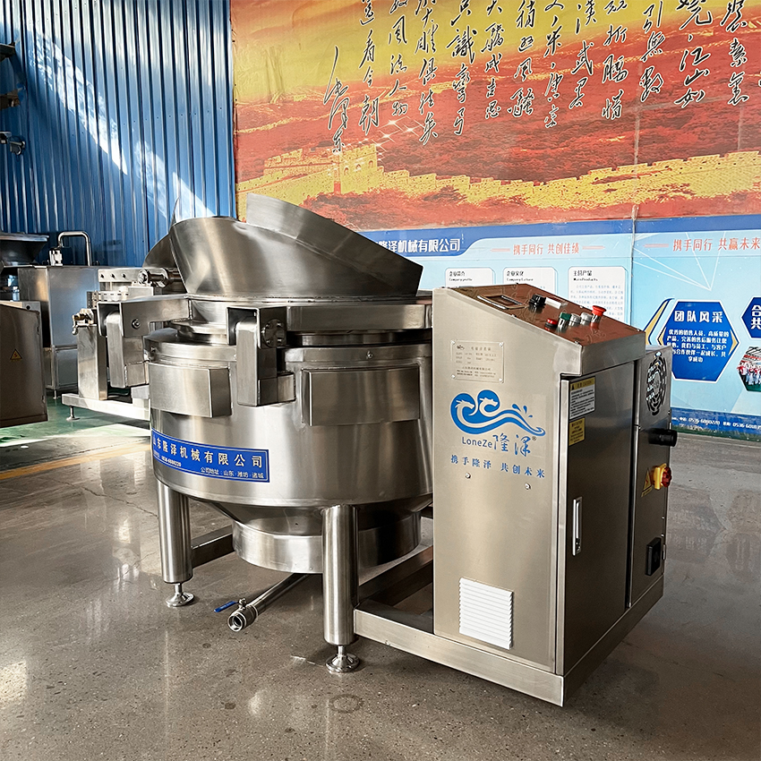 Automatic Frying Machine，Industrial Blanching Machine，Cooking Machine