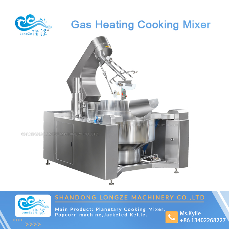 Gas Heated Industrial Cooking Mixer