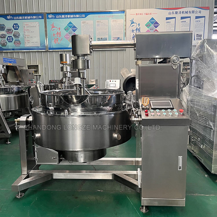 Industrial Jam Cooking Mixer,Gas Cooking Pot With Mixer,Cooking Mixer with Gas Heating