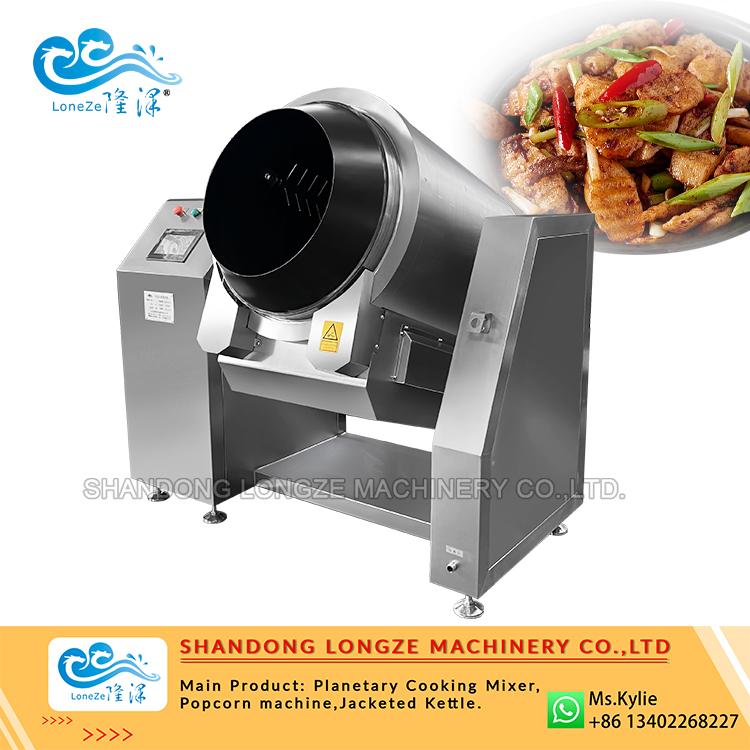 Automatic Stir Fry Cooker Commercial Kitchen Equipment for Restaurant