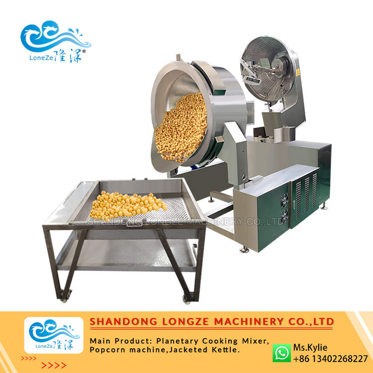 Best Industrial Size Caramel Mushroom Popcorn Machine