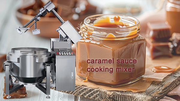 Mélangeur de cuisson au caramel automatique Machine de fabrication de sauce au caramel