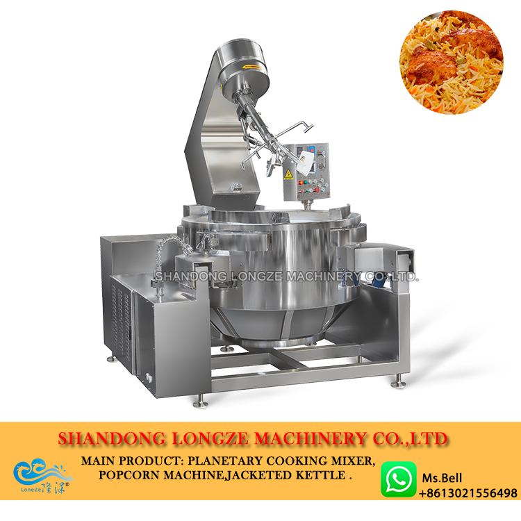 Industrial Fried Rice Cooking Mixer Machine