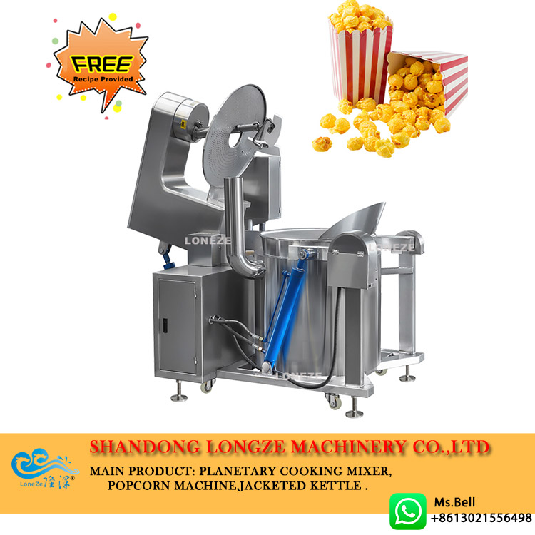 gas popcorn machine,industrial popcorn machine,commercial popcorn machine