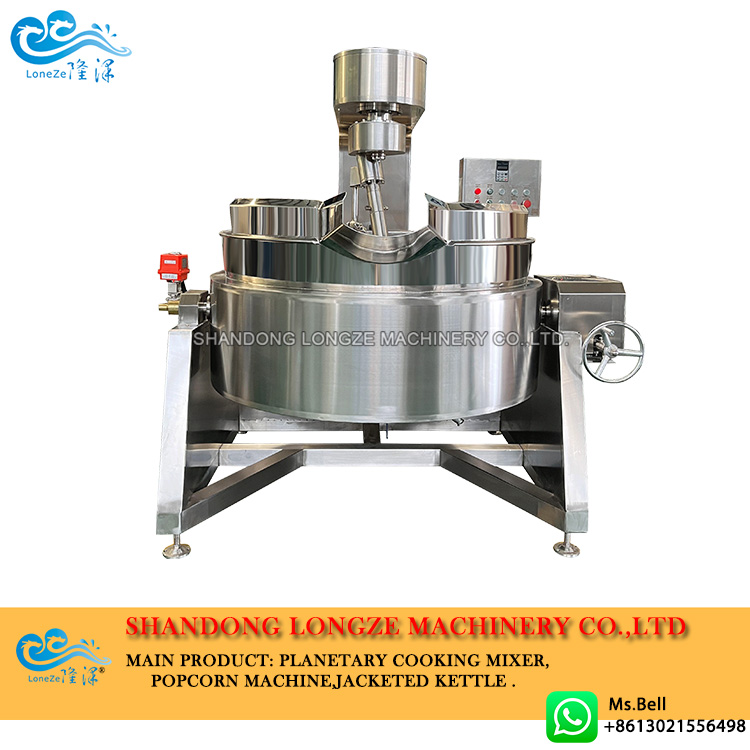 industrial cooking mixer machine， gas cooking mixer machine， automatic cooking mixer machine 