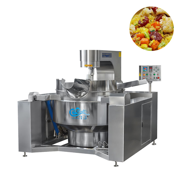 industrial cooking mixer machine， gas cooking mixer machine， automatic cooking mixer