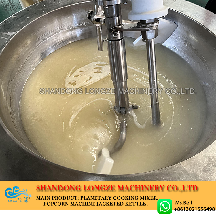 automatic cooking mixer machine,planetary cooking mixer ,sauce cooking mixer machine
