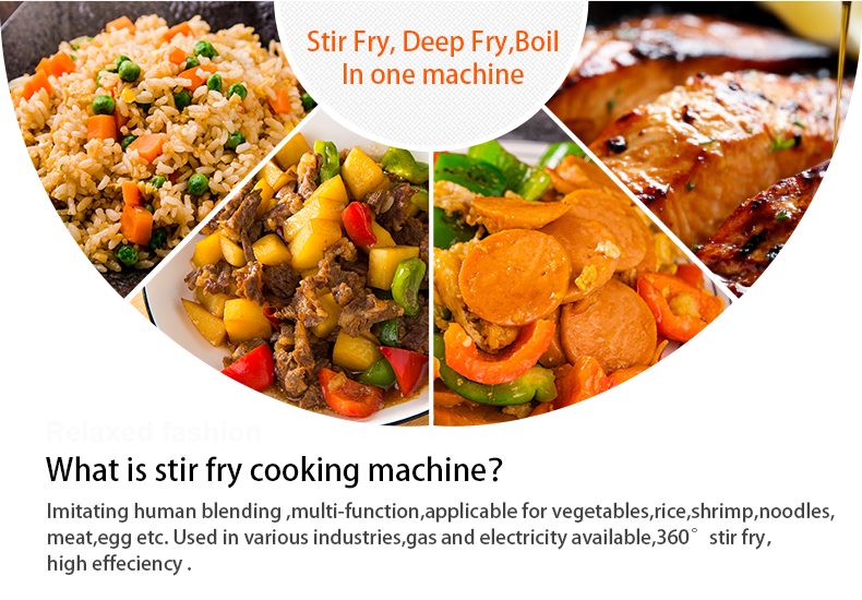 automatic cooking robot machine,intelligent stir fry machine,automatic cooking drum machine