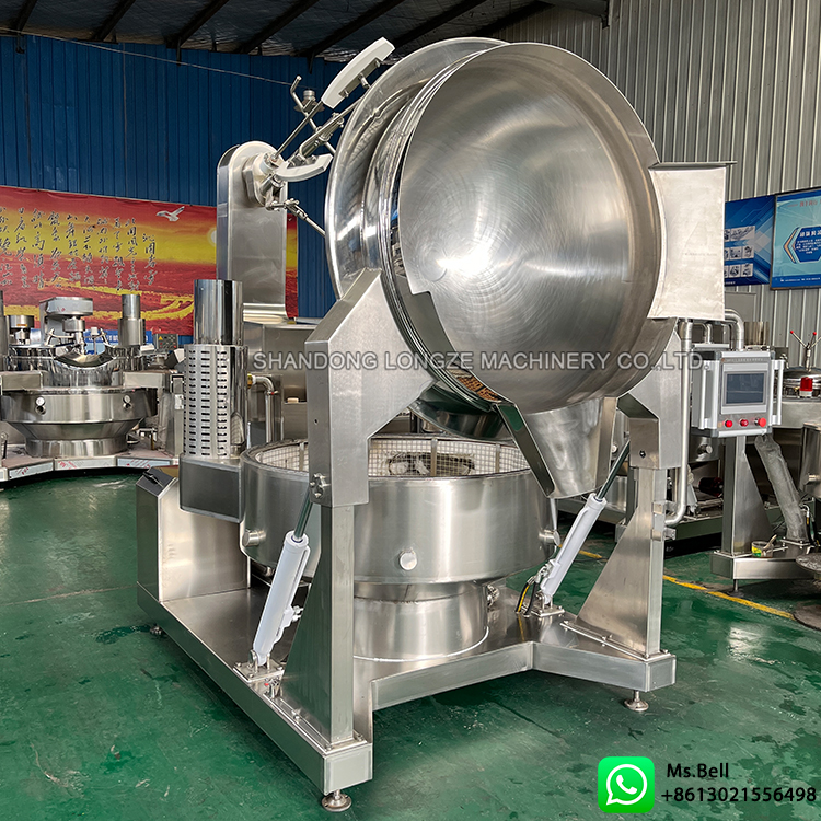 cooking mixer machine，industrial cooking mixer machine， automatic cooking mixer machine