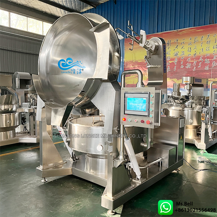 cooking mixer machine，industrial cooking mixer machine， automatic cooking mixer machine