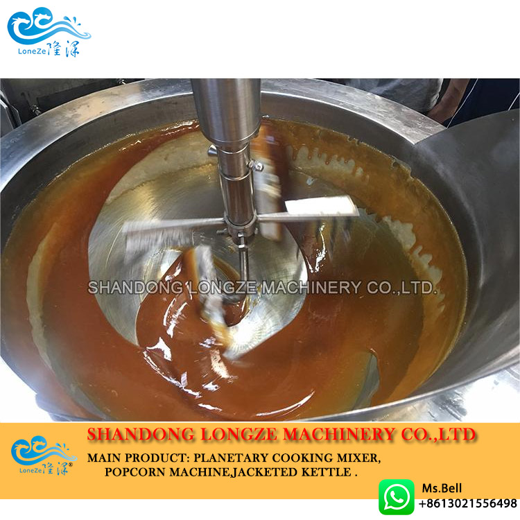 syrup cooking mixer machine, industrial cooking mixer machine, sugar cooking mixer machine