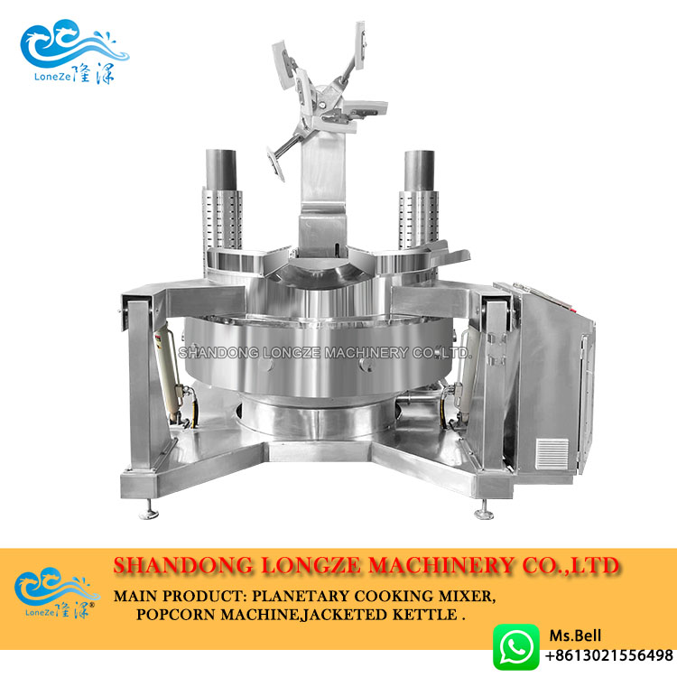 sauce cooking mixer， industrial cooking mixer，sauce cooking mixer machine