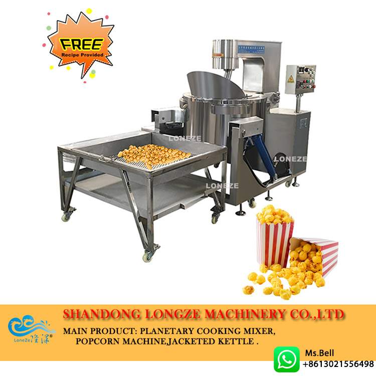 automatic popcorn machine,commercial popcorn machine,industrial popcorn machine