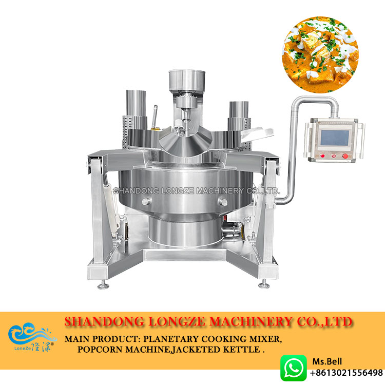 large cooking mixer machine， automatic cooking mixer machine，automatic cooking machine