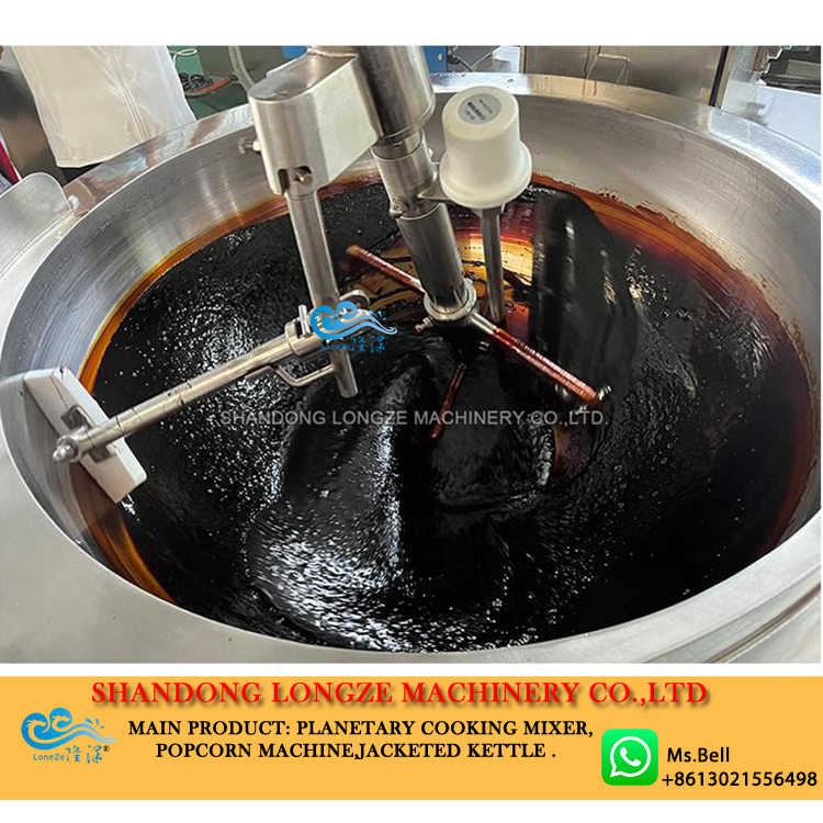 automatic caramel making machine,caramel sauce commercial cooking mixer,industrial caramel sauce cooking mixer machine