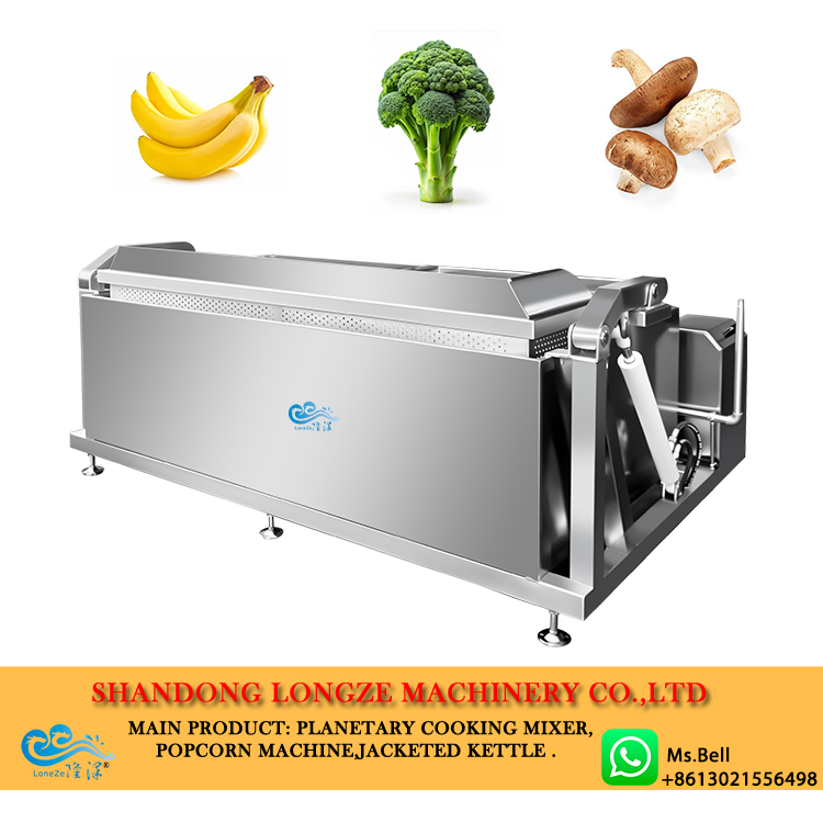 vegetables blanching machine, fruit food blanching pot, fruit vegetable blanching machine