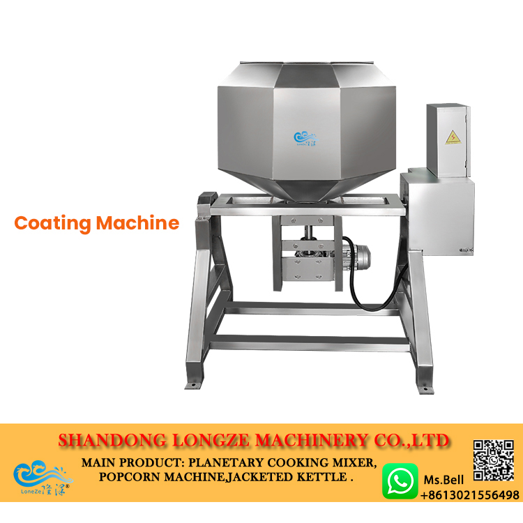 peanuts sugar coating machine,nuts caramelized machine, automatic nuts coated production line