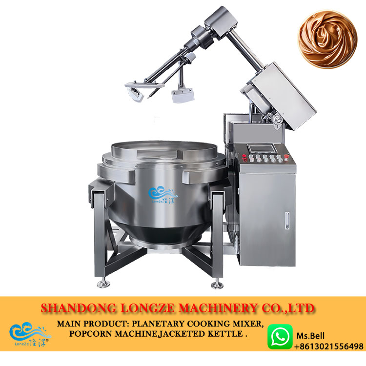 caramel color cooking machine, caramel sauce making machine, caramel sauce cooker