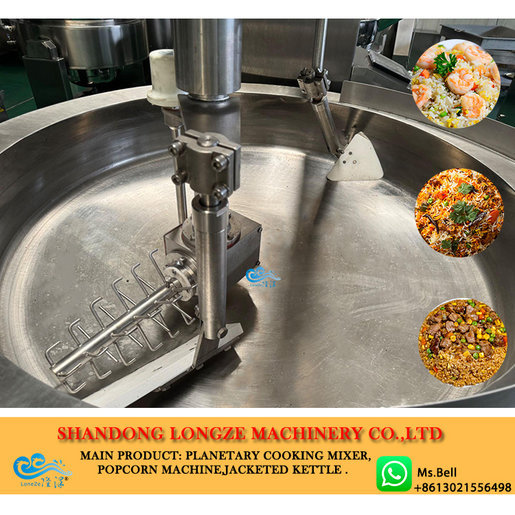 fried rice machine,industrial fry rice cooker,automatic stir fry rice cooking machine