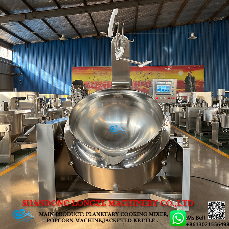 halwa making pot， industrial halwa cooking mixer machine， machine for making halwa